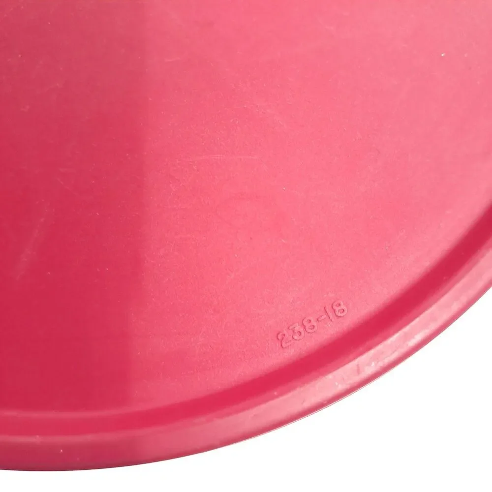 Vintage Tupperware 238-18 B tab Red Lid cap for food container storage ONLY